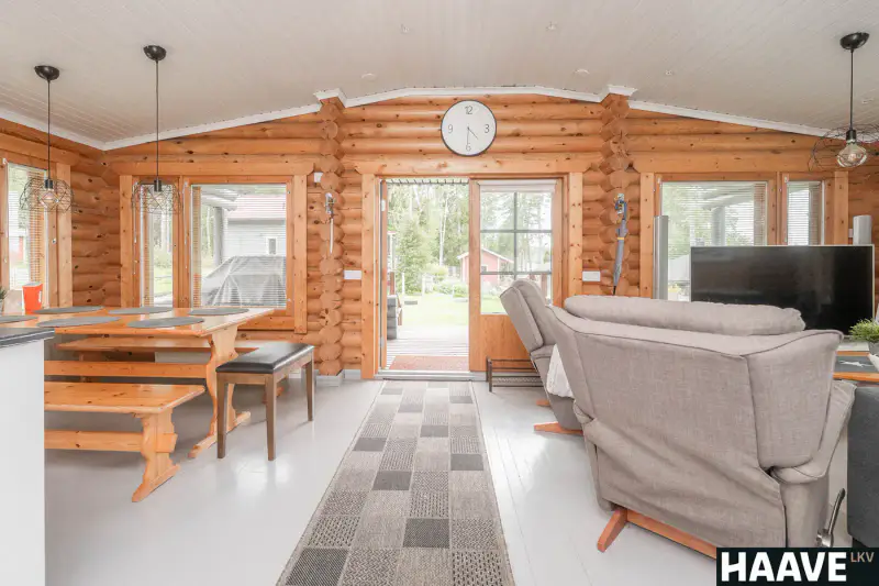 Ensemble mer ~108 m² (1990) + 2 saunas, >1 ha rive, Voiluoto — Rauma — 2