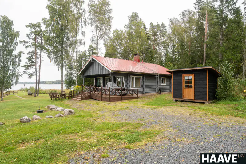 Ensemble mer ~108 m² (1990) + 2 saunas, >1 ha rive, Voiluoto — Rauma — 4