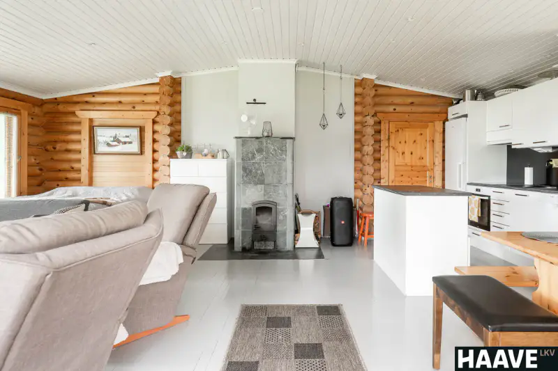 Ensemble mer ~108 m² (1990) + 2 saunas, >1 ha rive, Voiluoto — Rauma — 7