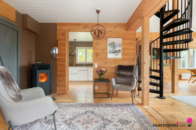 Maison ~93 m² (1946/2019–20) + sauna, 7 950 m², Jouttijärvi — Sonka / Rovaniemi — 5