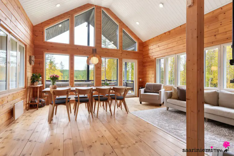 Maison ~93 m² (1946/2019–20) + sauna, 7 950 m², Jouttijärvi — Sonka / Rovaniemi — 9