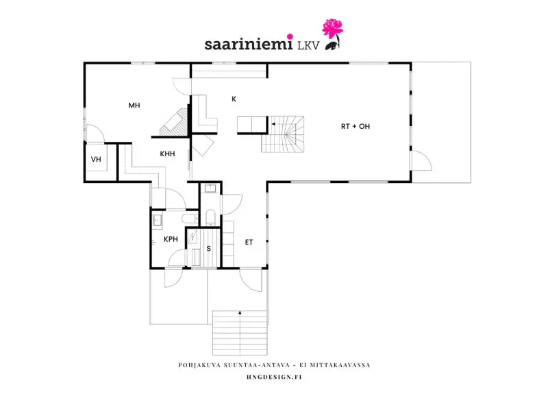 Maison ~93 m² (1946/2019–20) + sauna, 7 950 m², Jouttijärvi — Sonka / Rovaniemi — 18