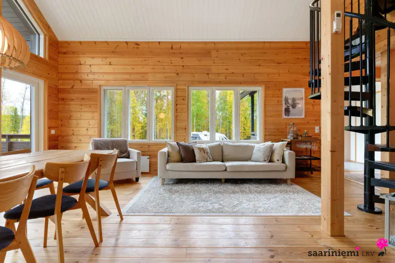 Maison ~93 m² (1946/2019–20) + sauna, 7 950 m², Jouttijärvi — Sonka / Rovaniemi — 10