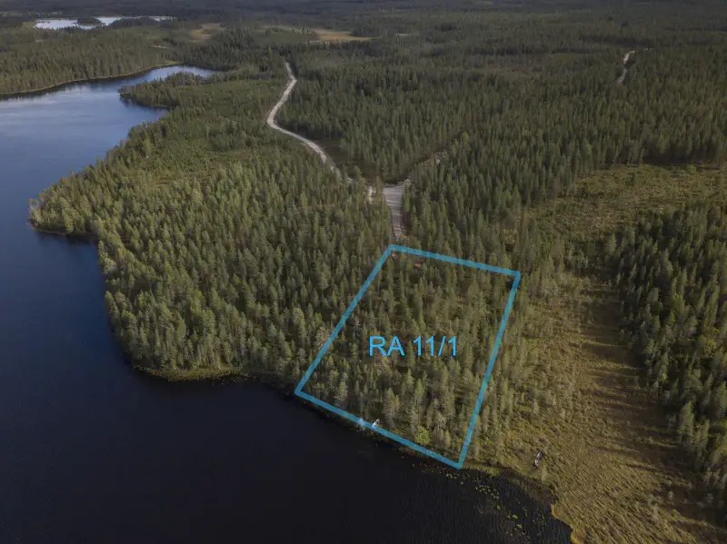 Terrain vacant 5 351 m², rive rocheuse Venejärvi — Autti / Rovaniemi — 6