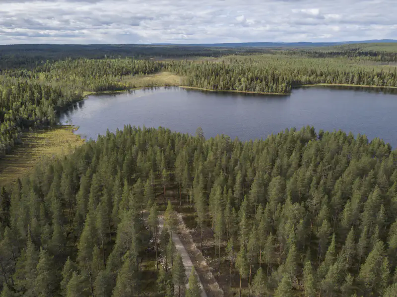 Terrain vacant 5 351 m², rive rocheuse Venejärvi — Autti / Rovaniemi — 3