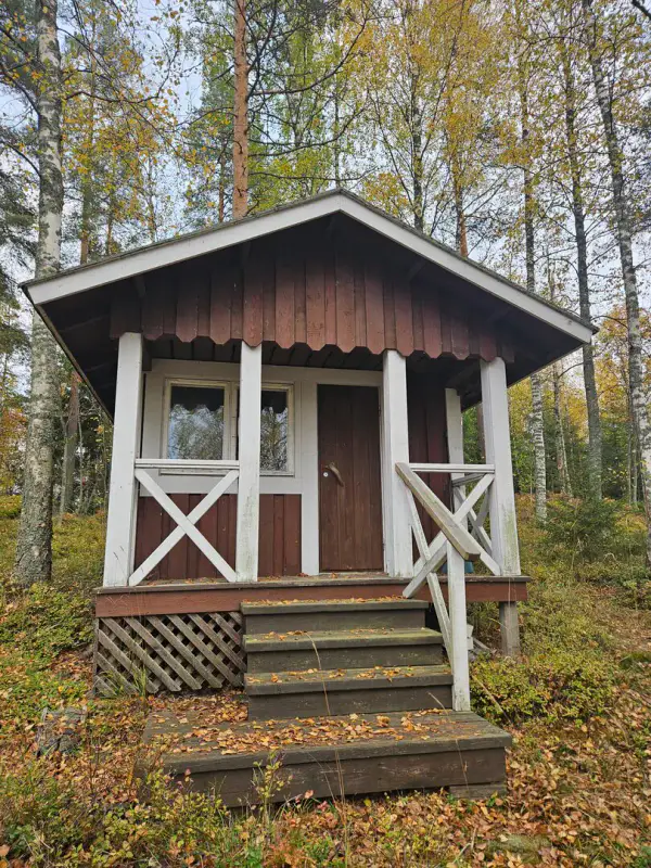 Mökki traditionnel (1960) + sauna de rive en rondins (1985), 2 330 m² et rive privée de sable sur la Saimaa — Salosaari / Ruokolahti — 10