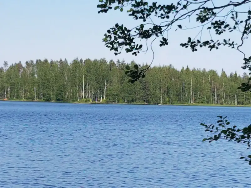 Terrain constructible ~5 430 m², droit 200 k-m², rive lac — Virmutjoki / Ruokolahti — 3