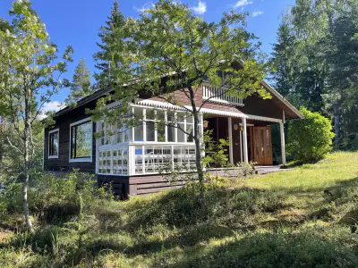 Île entière Pukettisaari 5 520 m², 2 mökki + 2 saunas — Visuvesi / Ruovesi — 1