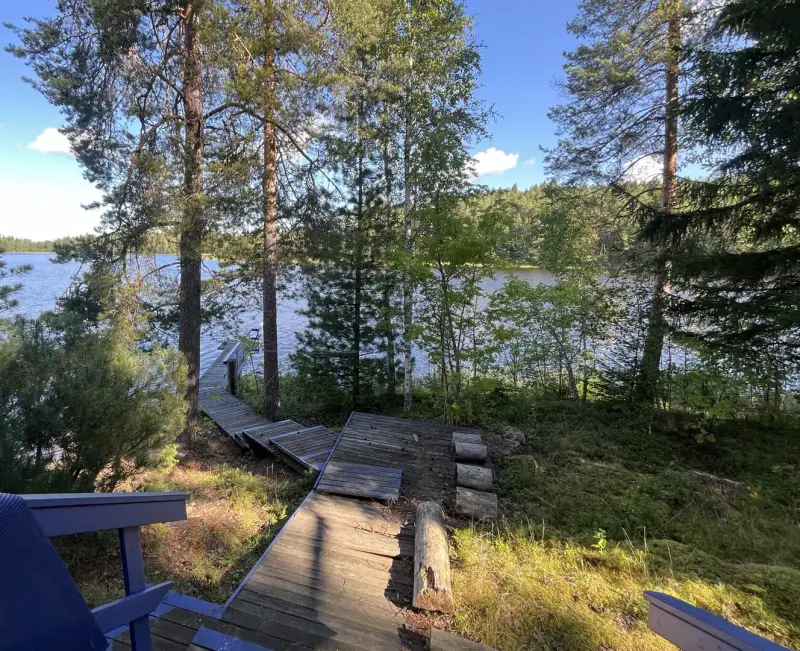 Île entière Pukettisaari 5 520 m², 2 mökki + 2 saunas — Visuvesi / Ruovesi — 17