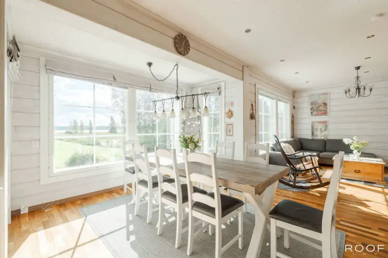 Maison mer 168 m² (2006), chenal dragué ~20 m + vesijättö, 6 229 m² — Vartsala / Salo — 5