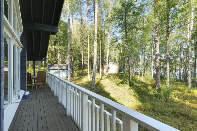 Hirsi 2013 + sauna 2013, île Suomensalo, rive Kuolimo, 4 400 m² — Savitaipale — 9