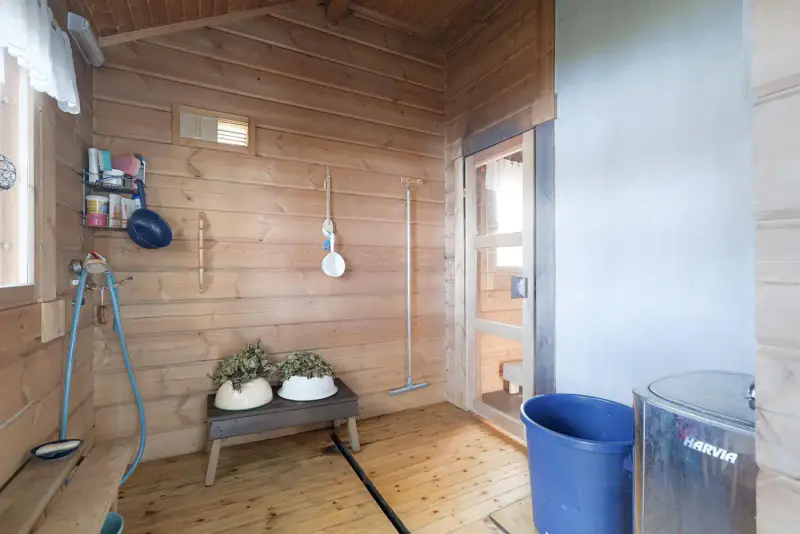 Hirsi 2013 + sauna 2013, île Suomensalo, rive Kuolimo, 4 400 m² — Savitaipale — 13