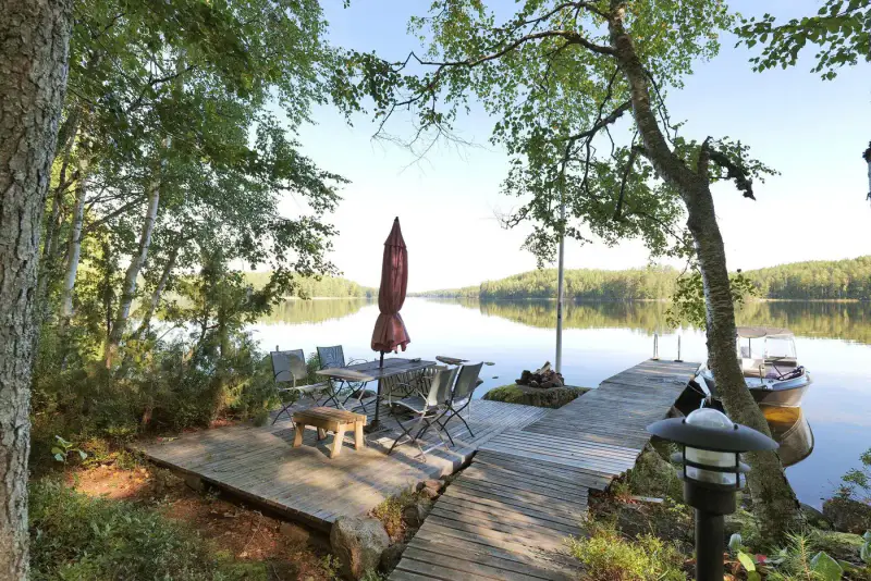 Hirsi 2013 + sauna 2013, île Suomensalo, rive Kuolimo, 4 400 m² — Savitaipale — 16