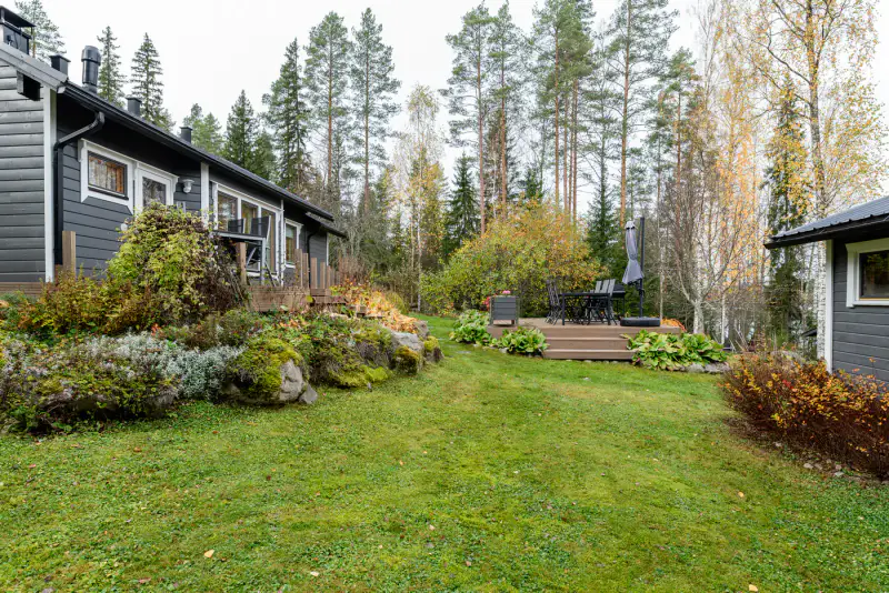 Chalet Kontio ~62 m² (2004) année-ronde + sauna de rive, 6 960 m² et plage de sable — Vuokalanjärvi / Säimen — 5
