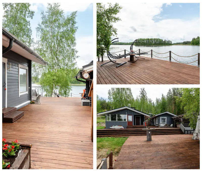 Ensemble mökki, plage sable Puruvesi / Saimaa, 4 000 m² — Savonlinna — 4