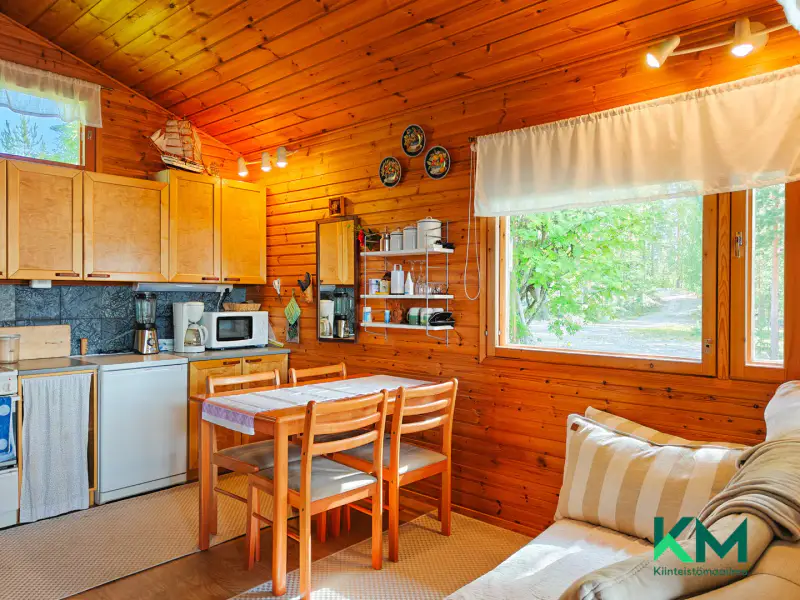 Chalet 1997, 25 m², rive privée Orivesi ~400 m, 15 570 m² — Savonranta, Savonlinna — 4