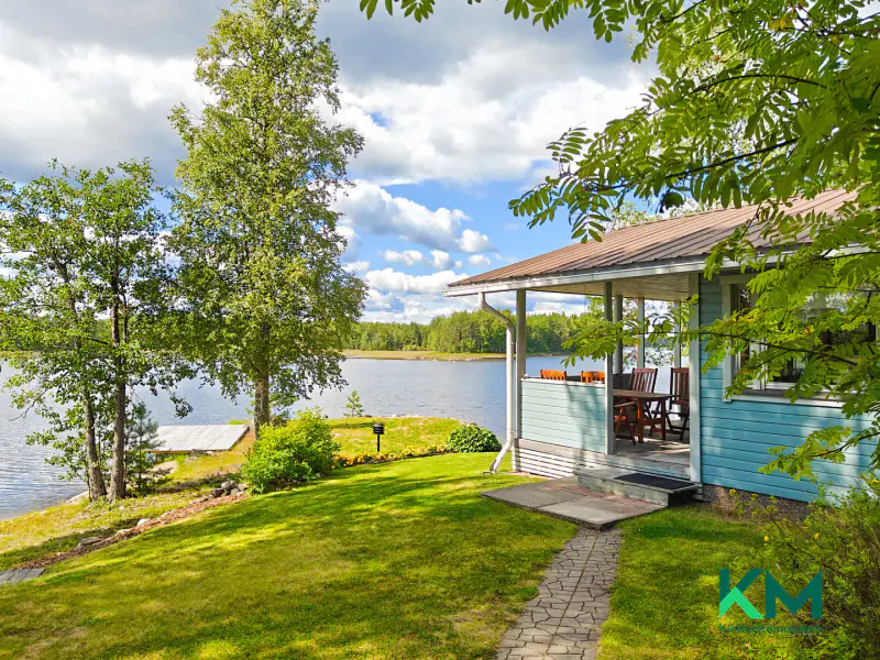 Chalet 1997, 25 m², rive privée Orivesi ~400 m, 15 570 m² — Savonranta, Savonlinna — 1
