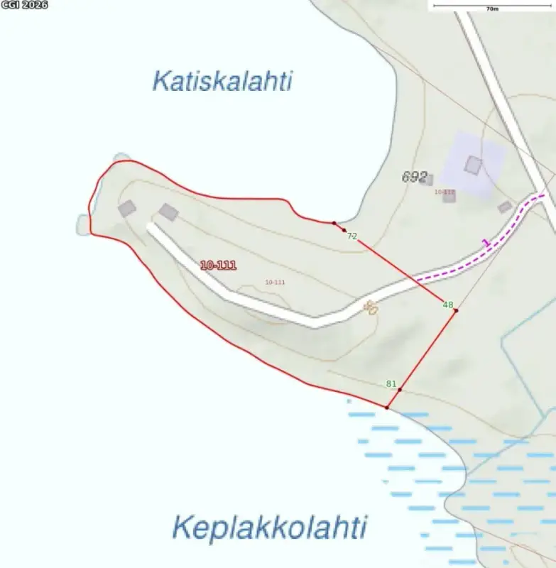 Chalet 1997, 25 m², rive privée Orivesi ~400 m, 15 570 m² — Savonranta, Savonlinna — 7