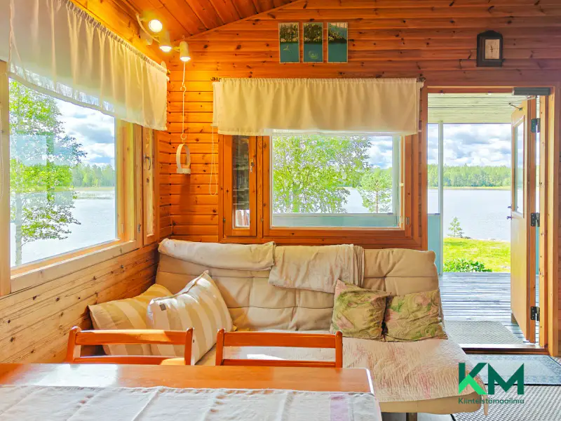 Chalet 1997, 25 m², rive privée Orivesi ~400 m, 15 570 m² — Savonranta, Savonlinna — 9