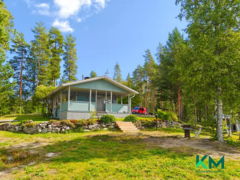 Chalet 1997, 25 m², rive privée Orivesi ~400 m, 15 570 m² — Savonranta, Savonlinna — 3