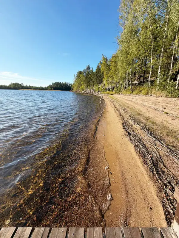Ensemble Saimaa ~3,9 ha + plage sable, mökki 88 m² (1981) — Pietolansaari / Savonlinna — 5