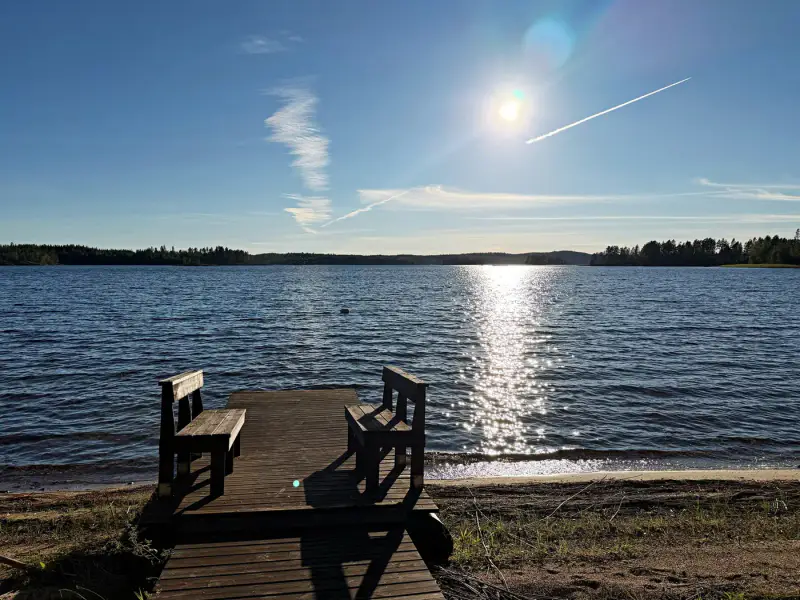 Ensemble Saimaa ~3,9 ha + plage sable, mökki 88 m² (1981) — Pietolansaari / Savonlinna — 6