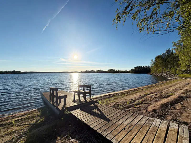 Ensemble Saimaa ~3,9 ha + plage sable, mökki 88 m² (1981) — Pietolansaari / Savonlinna — 7