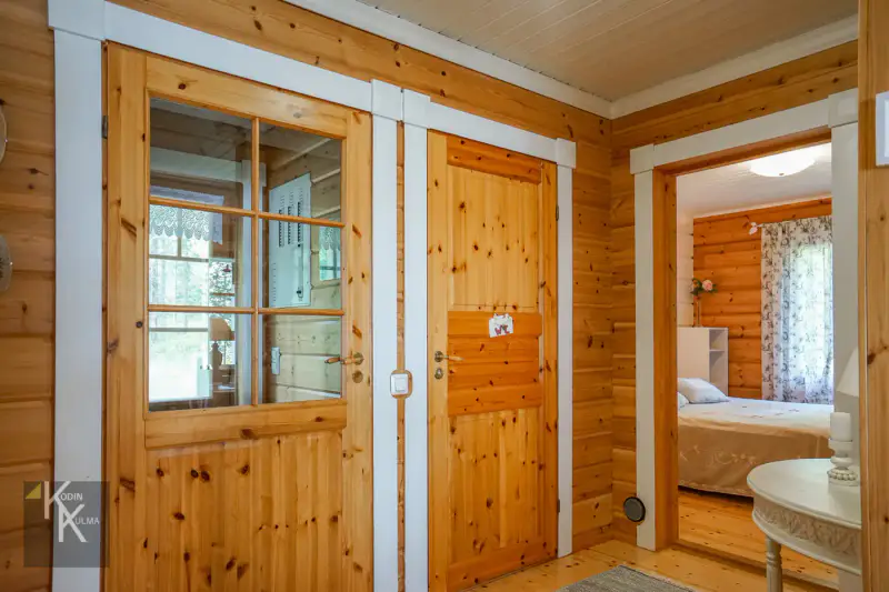 Hirsimökki ~88 m² (2003) + sauna, 4 250 m², Puruvesi / Saimaa — Hiukkajoki / Savonlinna — 6