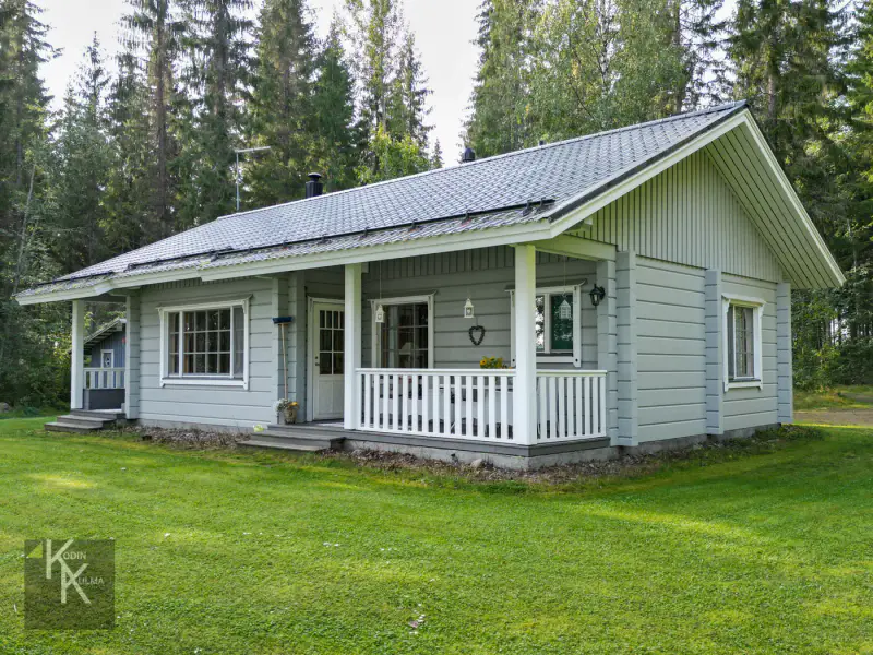 Hirsimökki ~88 m² (2003) + sauna, 4 250 m², Puruvesi / Saimaa — Hiukkajoki / Savonlinna — 3