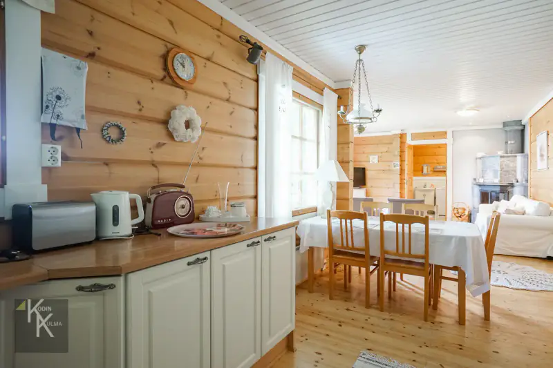 Hirsimökki ~88 m² (2003) + sauna, 4 250 m², Puruvesi / Saimaa — Hiukkajoki / Savonlinna — 18