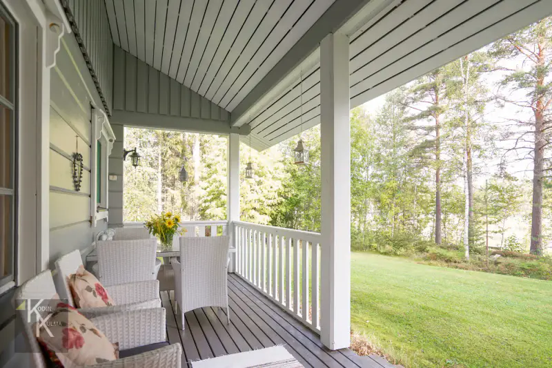 Hirsimökki ~88 m² (2003) + sauna, 4 250 m², Puruvesi / Saimaa — Hiukkajoki / Savonlinna — 2