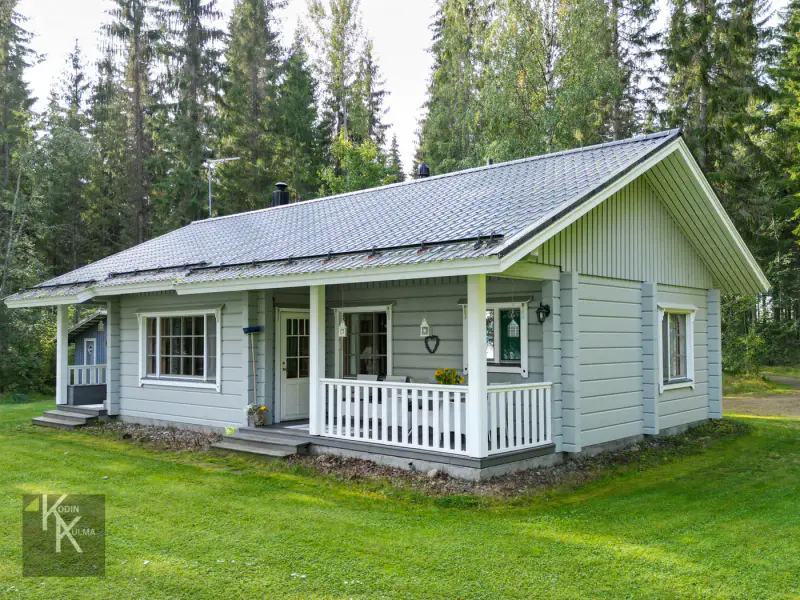 Hirsimökki ~88 m² (2003) + sauna, 4 250 m², Puruvesi / Saimaa — Hiukkajoki / Savonlinna — 7