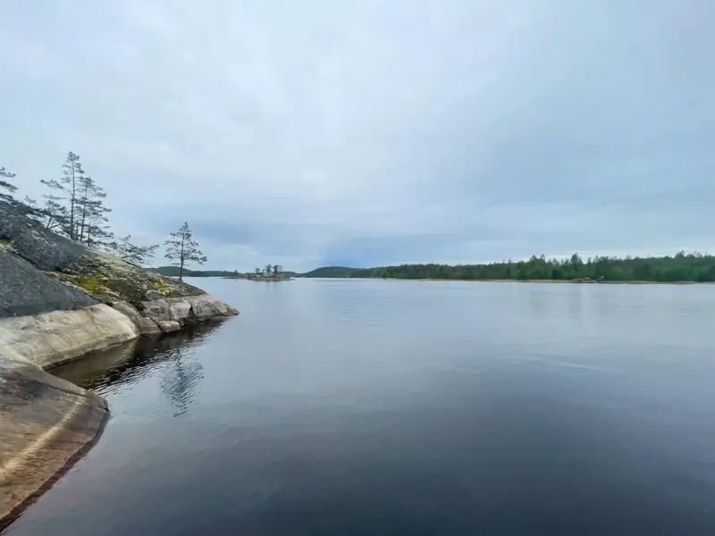 Île Sormusaari 2,37 ha, bâtiment 2001 + savusauna, Saimaa / Pihlajavesi — Savonlinna — 2