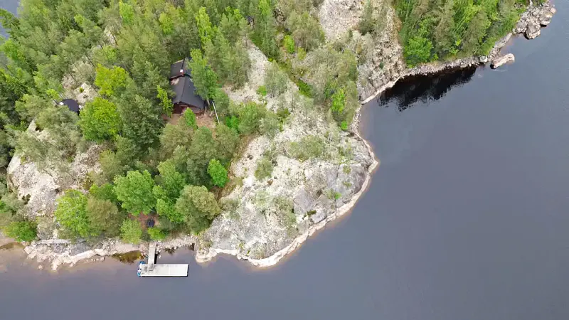 Île Sormusaari 2,37 ha, bâtiment 2001 + savusauna, Saimaa / Pihlajavesi — Savonlinna — 4