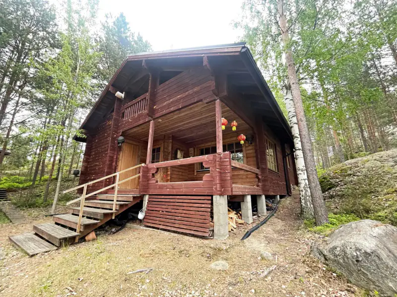 Île Sormusaari 2,37 ha, bâtiment 2001 + savusauna, Saimaa / Pihlajavesi — Savonlinna — 15