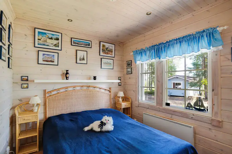 Villa Kontio rondins ~71 m² (2003) + sauna, 5 950 m², Saimaa — Savonranta / Savonlinna — 8
