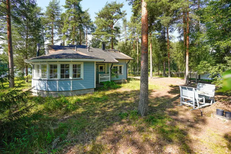 Villa Kontio rondins ~71 m² (2003) + sauna, 5 950 m², Saimaa — Savonranta / Savonlinna — 4