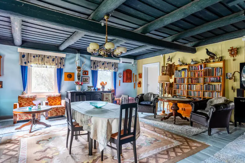 Ancienne maison du meunier 1904 ~104 m², rive Myllylampi, 1,4 ha — Makkola / Savonlinna — 18