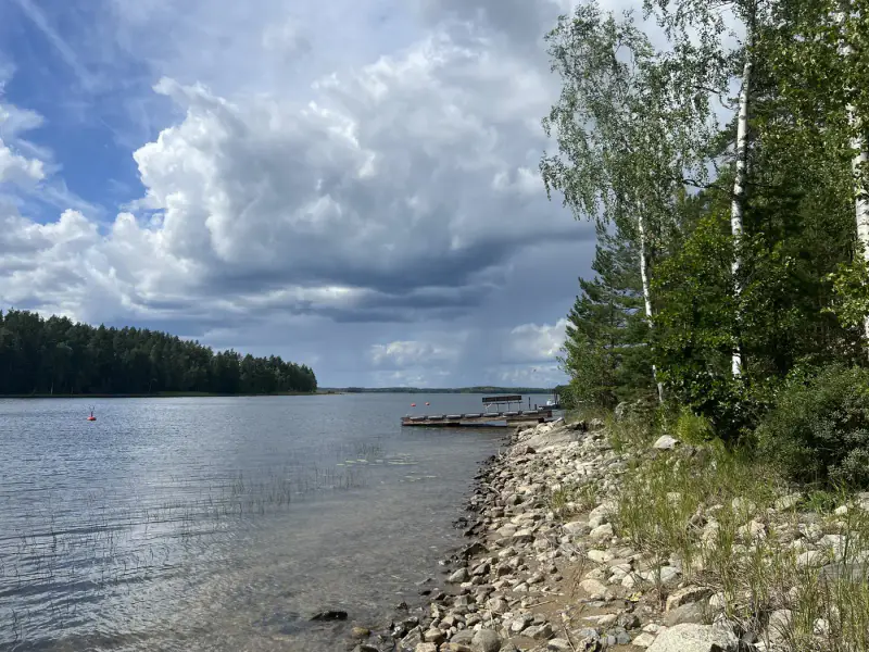 Terrain constructible de 3 732 m² (335 m² à bâtir) avec plage de sable privée sur le Pihlajavesi — Punkaharju / Savonlinna — 6