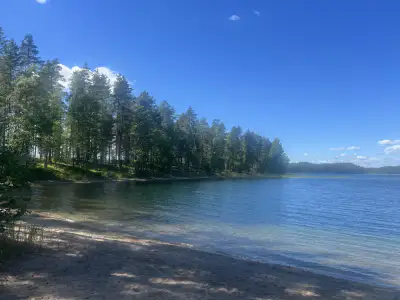 Terrain constructible de 3 732 m² (335 m² à bâtir) avec plage de sable privée sur le Pihlajavesi — Punkaharju / Savonlinna — 1