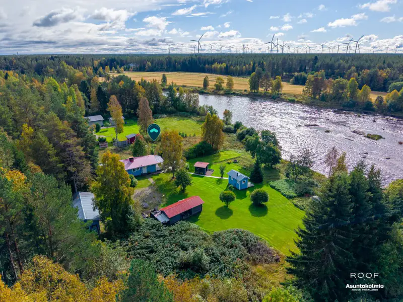 Mökki ~50 m² (1968) + rantasauna, 7 600 m², Siikajoki — Laurilankoski / Siikajoki — 4
