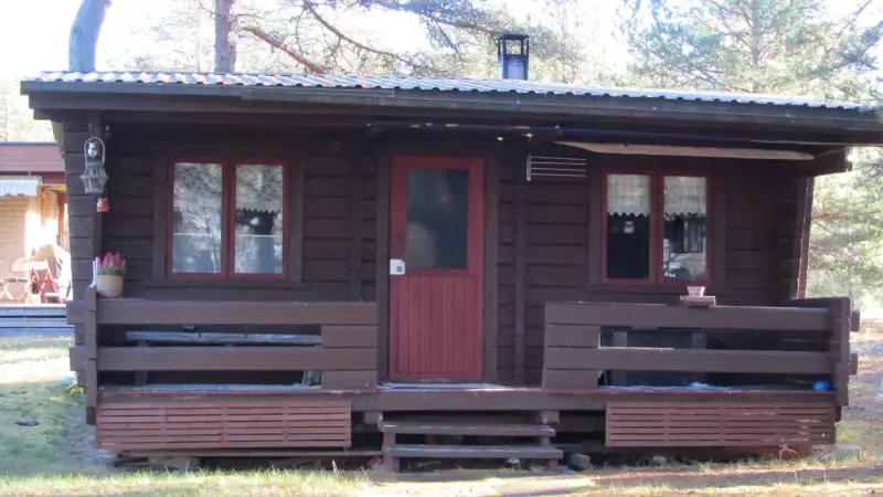 Mökki 1974 ~40 m² + sauna en rondins sur 1,1 ha de rive mer et plage de sable — Karinkanta / Siikajoki — 8