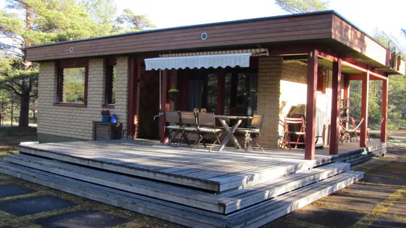 Mökki 1974 ~40 m² + sauna en rondins sur 1,1 ha de rive mer et plage de sable — Karinkanta / Siikajoki — 6