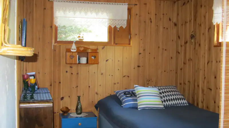 Mökki 1974 ~40 m² + sauna en rondins sur 1,1 ha de rive mer et plage de sable — Karinkanta / Siikajoki — 13