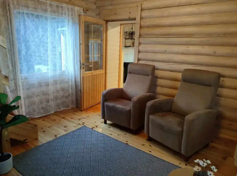 Chalet en rondins rive mer — Siikajoki Merikylänlahti — 9