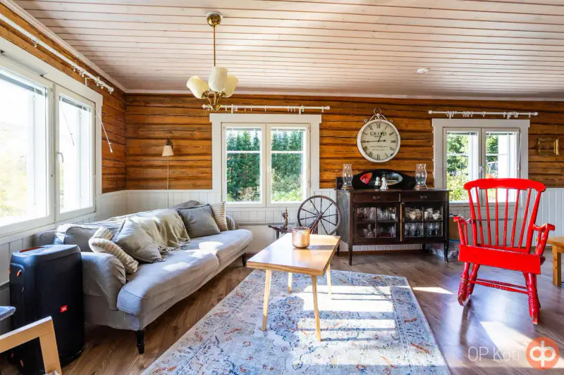 Maison en rondins 172 m² (1942) avec diagnostic, rantasauna, 3 000 m² et rive privée sur le Pitkäjärvi — Pöljä / Siilinjärvi — 11