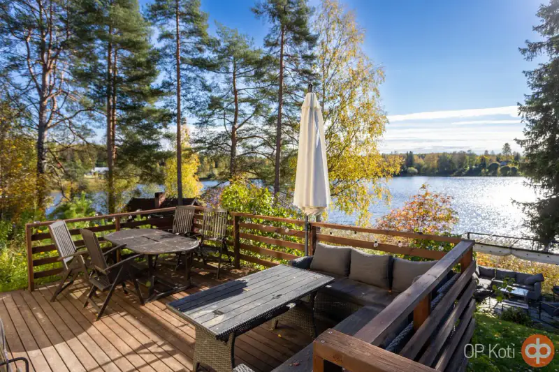 Maison en rondins 172 m² (1942) avec diagnostic, rantasauna, 3 000 m² et rive privée sur le Pitkäjärvi — Pöljä / Siilinjärvi — 8