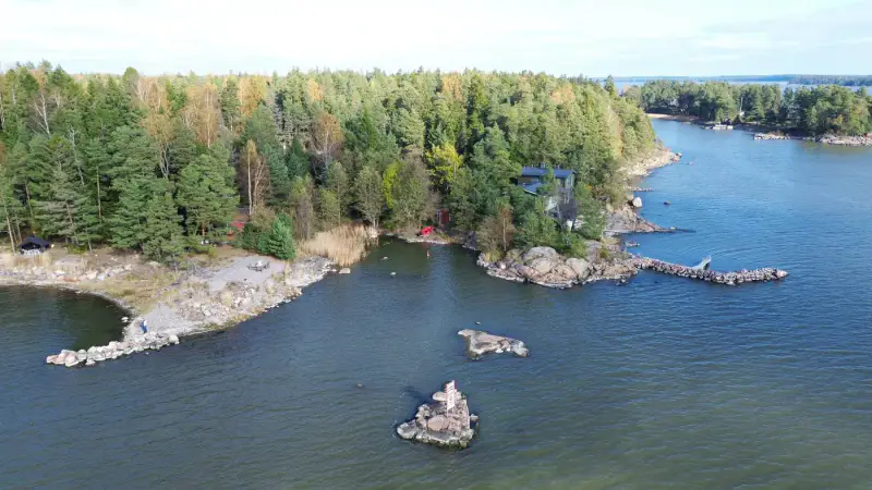 Maison ~60 m² (1955) + pihasauna et rive mer, 5 160 m² — Kitö / Sipoo (deux palstas) — 4