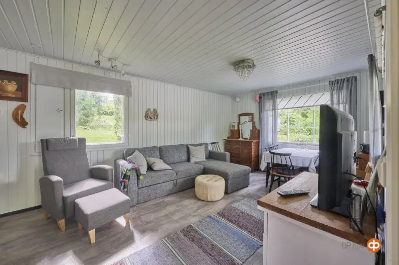 Mökki ~30 m² + sauna rondins + guest, rive Saarentaanjärvi, 2 000 m² — Somero — 5