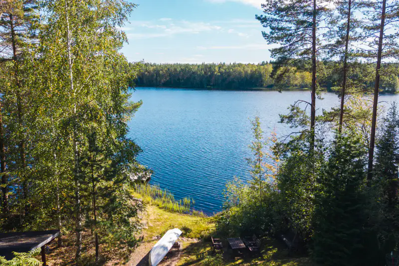 Huvila ~79 m² (2005) + rantasauna, 2 170 m², Vesajärvi — Vesanoja / Somero — 4